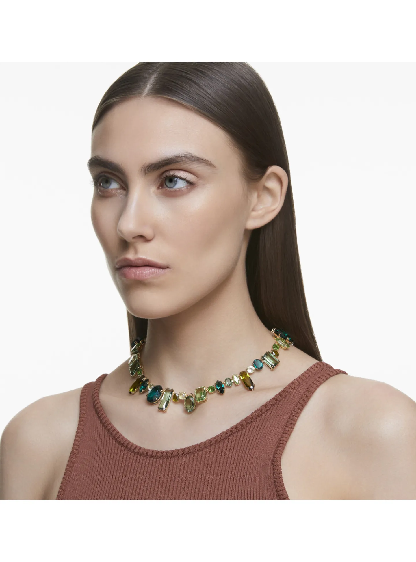 Collier Swarovski Gema Vert
