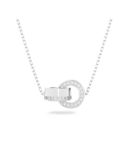 Collier Swarovski Hollow argenté