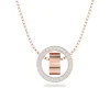 Collier Swarovski Hollow rosé