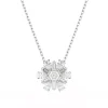 Collier Swarovski Idyllia fleur blanche