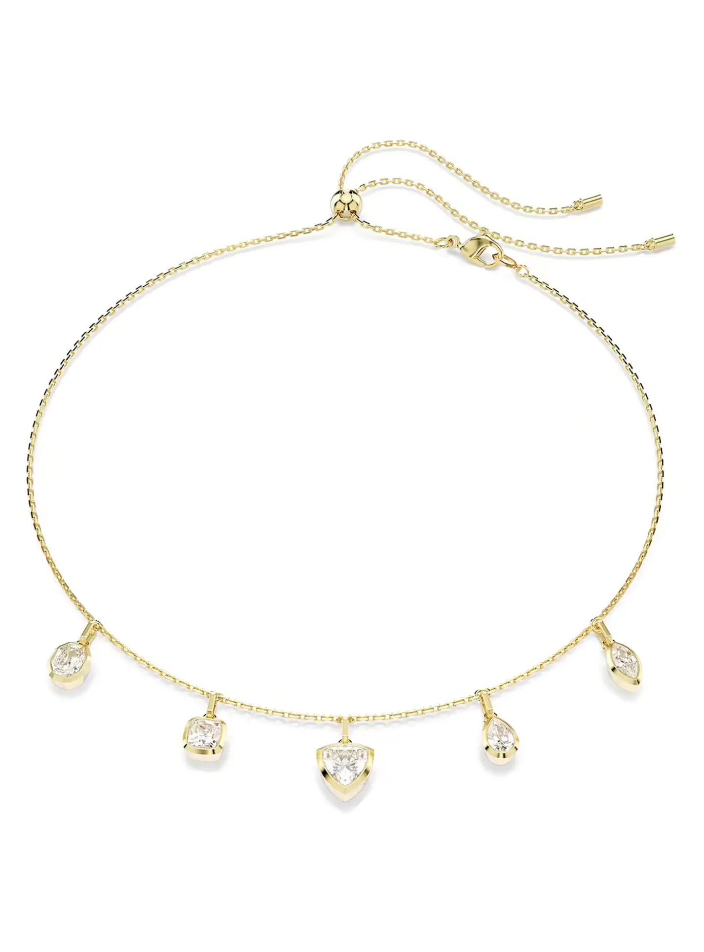 Collier Swarovski Imber Dangling doré