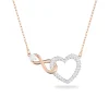 Collier Swarovski Infinity Heart