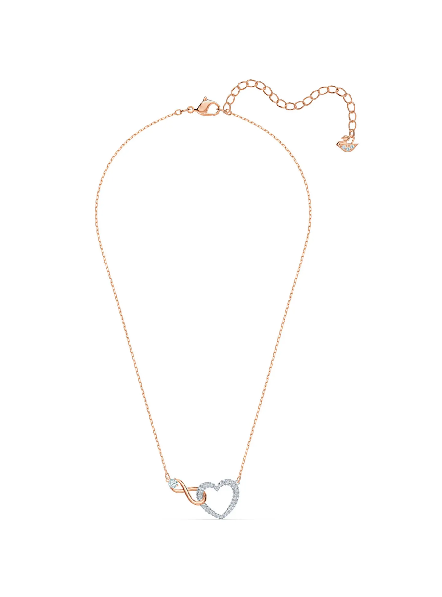 Collier Swarovski Infinity Heart