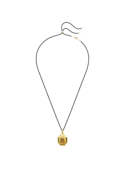 Collier Swarovski Lucent doré octogone jeune