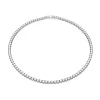 Collier Swarovski Matrix Tennis placage argenté