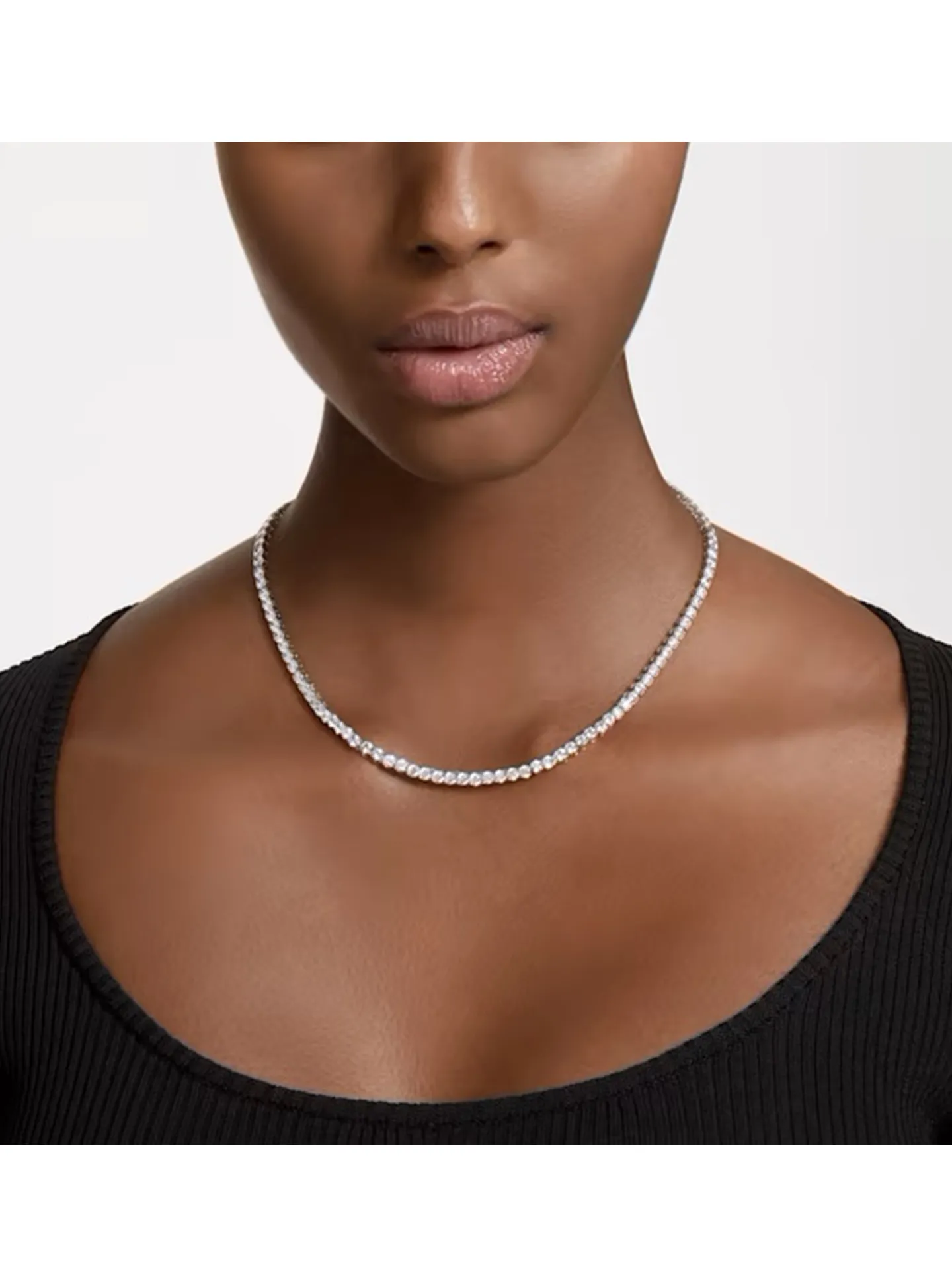 Collier Swarovski Matrix Tennis taille M