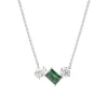 Collier Swarovski Mesmera cristal vert