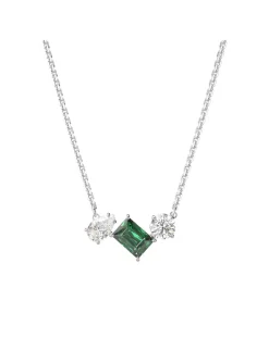 Collier Swarovski Mesmera cristal vert