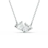 Collier Swarovski Mesmera double coeur