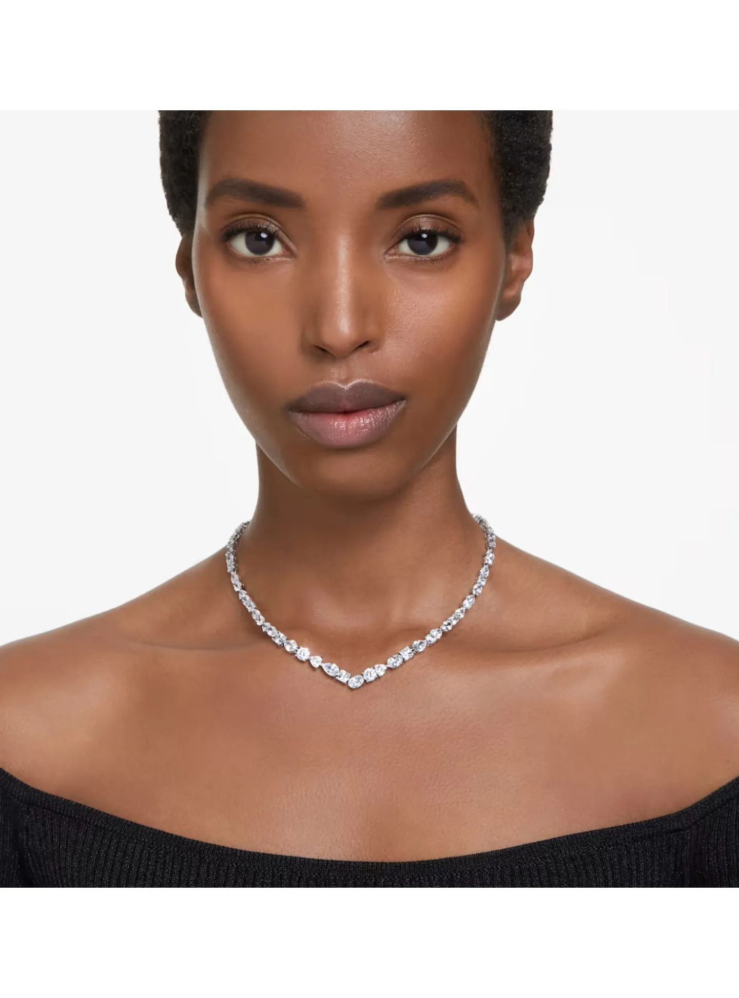 Collier Swarovski Mesmera en V