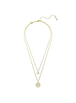 Collier Swarovski Meteora double doré