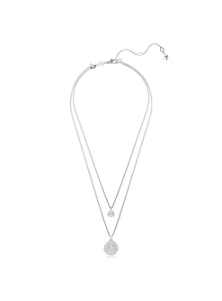 Collier Swarovski Meteora double argenté