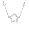 Collier Swarovski Stella Crystal pearls blanc