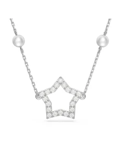 Collier Swarovski Stella Crystal pearls blanc
