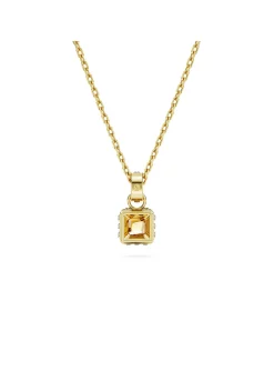 Collier Swarovski Stilla doré jaune