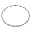 Collier Swarovski Una argenté