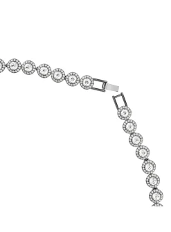 Collier Swarovski Una argenté
