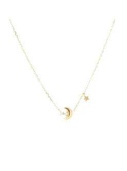 Collier Zag Bijoux Anotha lune et étoile