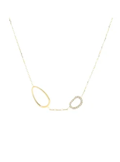 Collier Zag Bijoux Apolo pendentif oxydes dezirconium