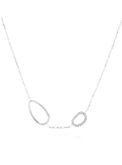 Collier Zag Bijoux Apolo acier zirconium