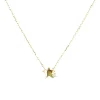 Collier Zag Bijoux Astral acier doré étoile