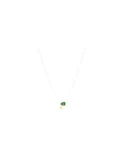 Collier Zag Bijoux Azura perle de malachite_x005f_x000D_pampille étoile