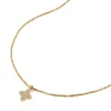 Collier Zag Bijoux Carnaval acier doré oxydes