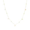 Collier Zag Bijoux Court pampilles d'oxydes de_x005f_x000D_rirconium