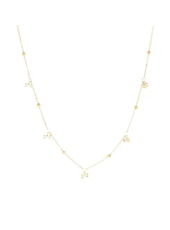 Collier Zag Bijoux Court pampilles d'oxydes de_x005f_x000D_rirconium