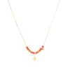 Collier Zag Bijoux Ekel Cornaline
