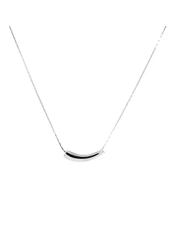 Collier Zag Bijoux Ellery acier zirconium