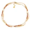 Collier Zag Bijoux en perles