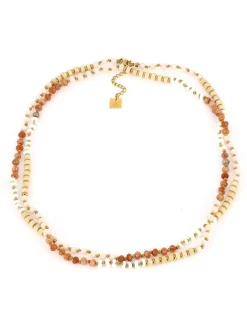 Collier Zag Bijoux en perles