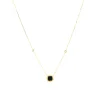 Collier Zag Bijoux Fedele medaillon onyx