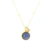 Collier Zag Bijoux Finni lapis lazuli