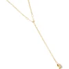 Collier Zag Bijoux Fresia acier doré
