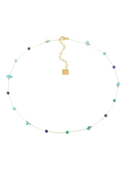 Collier Zag Bijoux Hebe bleu