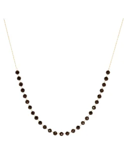 Collier Zag Bijoux Helska en perles noires