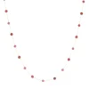 Collier Zag Bijoux Hinaku acier doré Grenat