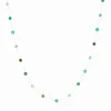 Collier Zag Bijoux Hinaku acier doré_x005f_x000D_apatite/zirconium
