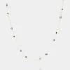 Collier Zag Bijoux Hinaku acier doré_x005f_x000D_labrfadorite/pyrite