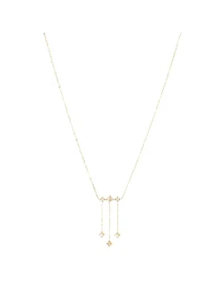 Collier Zag Bijoux Isabeau pendentif trio d'oxydes
