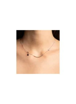 Collier Zag Bijoux Juliaca acier zirconium étoile