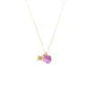 Collier Zag Bijoux Manureva pendentif amthyste