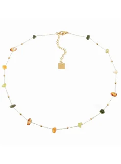Collier Zag Bijoux Mix de pierres
