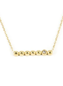 Collier Zag Bijoux Muri acier doré