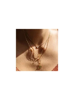 Collier Zag Bijoux Polaris acier doré étoile