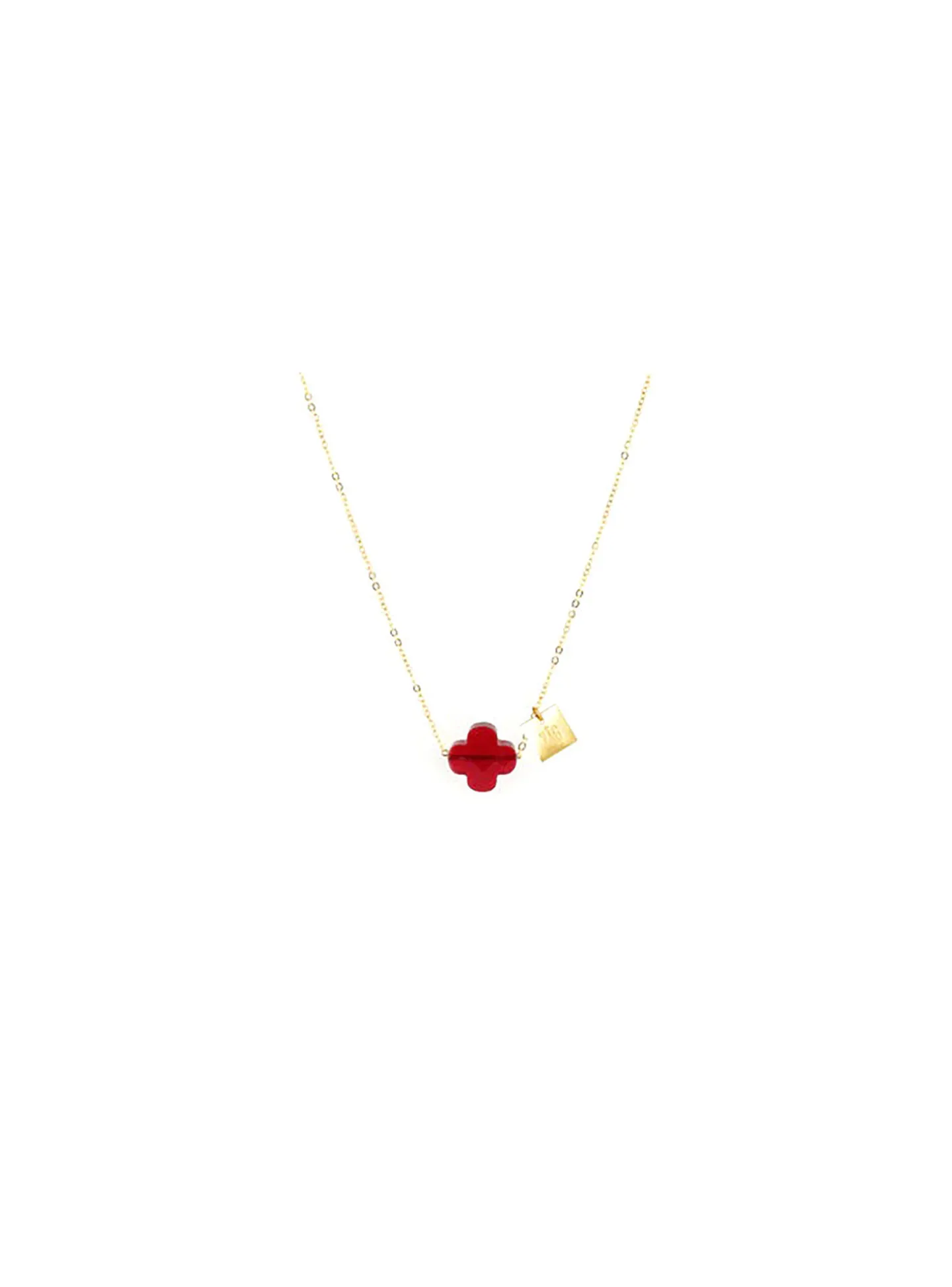 Collier Zag Bijoux Vega rouge