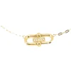 Collier Zag Délita acier doré