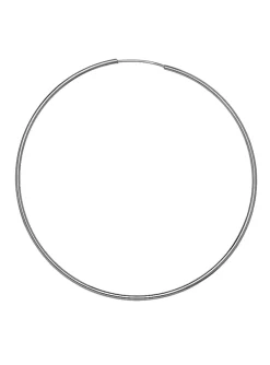 Creoles Brillaxis or blanc fil rond 1.5mm_x005f_x000D_diamètre 60 mm